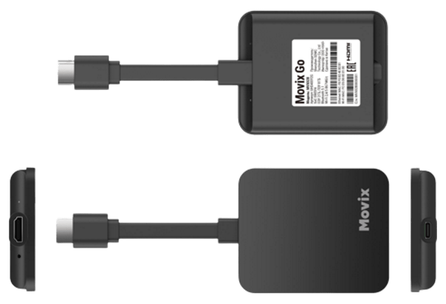Внешний вид ТВ-приставки Movix Go от Дом.ру